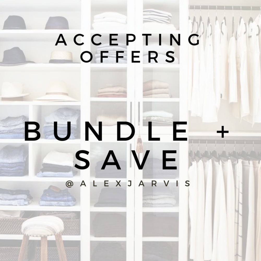 Bundle + Save! Accepting Offers! Distressed Denim!